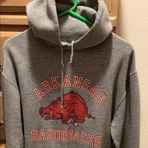 Vintage Arkansas Razorback hoodie